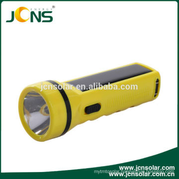 0.35W 3.2V Rechargeable Powered Solar Led Torch Flashlight for Home Use